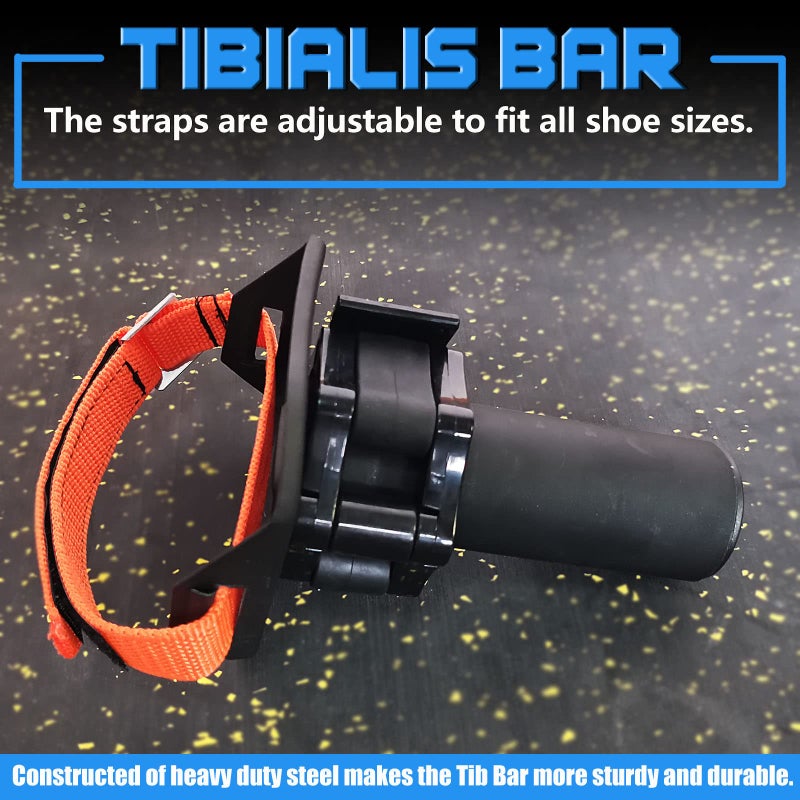 BLUSLM Tib Bar for Leg Strength Training  Biceps Femoris Muscle Exercise Equipment Tibia Dorsi Calf Machine  Tibialis Bar Leg Machine Tibialis Trainer (S-FOOT BAR) - Image 3